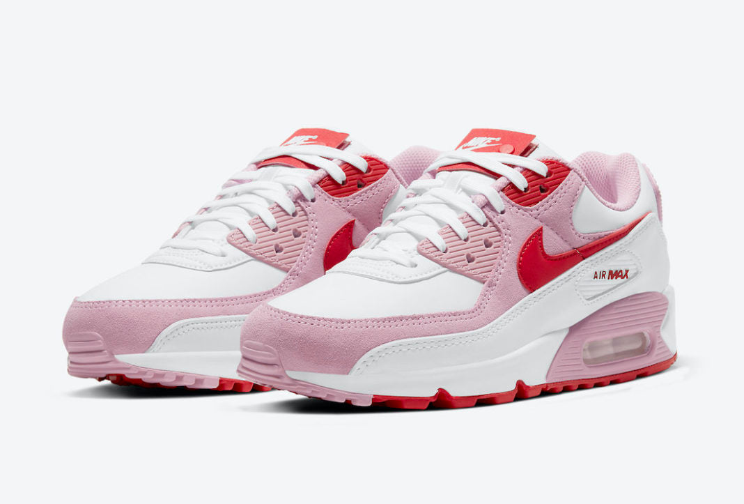 Nike Air Max 90 San Valentín Valentines day blanco rosa - Calzado de mujer y hombre