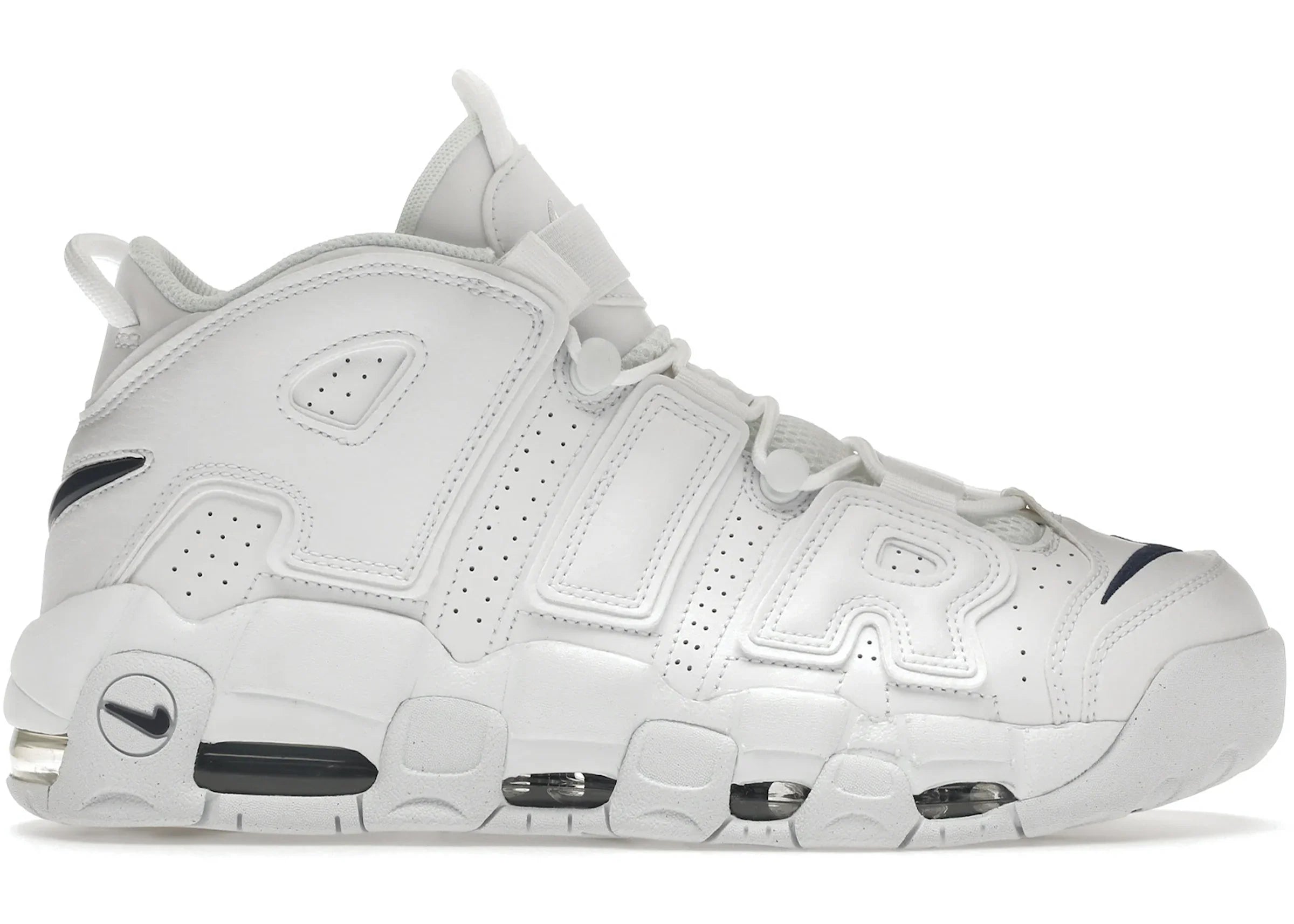 N373O Nike Air More Uptempo White Navy