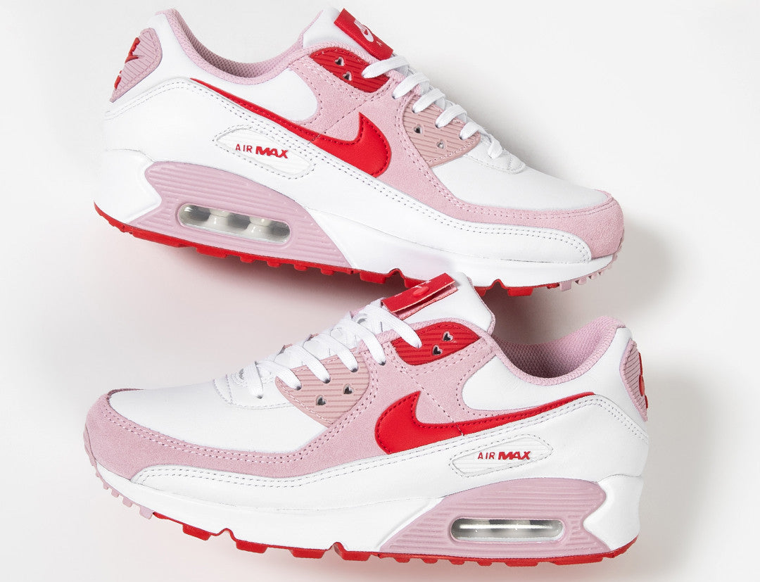 Nike Air Max 90 San Valentín Valentines day blanco rosa - Calzado de mujer y hombre