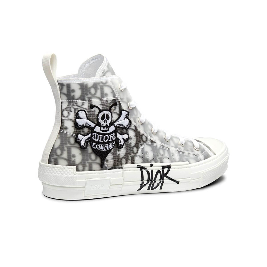 (G5) Dior And Shawn B23 High Top Bee Embroidery - Calzado de mujer y hombre