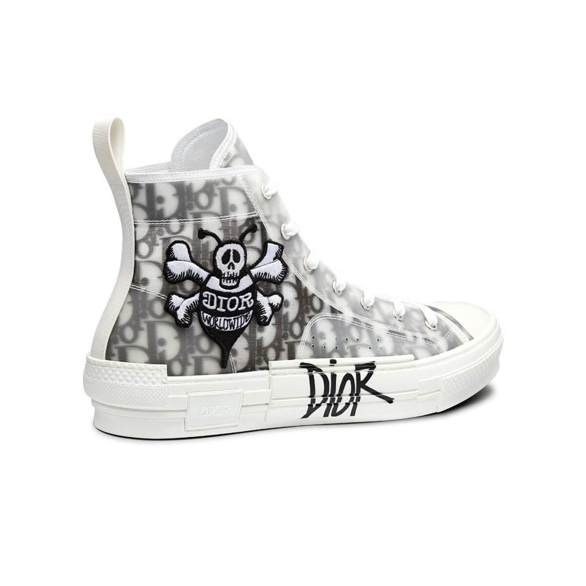 (G5) Dior And Shawn B23 High Top Bee Embroidery - Calzado de mujer y hombre
