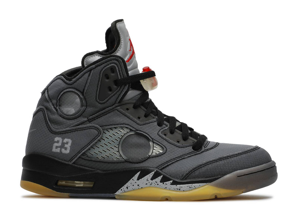 N372O Jordan 5 Negro off white Air Jordan 5 Retro SP - Calzado de mujer y hombre