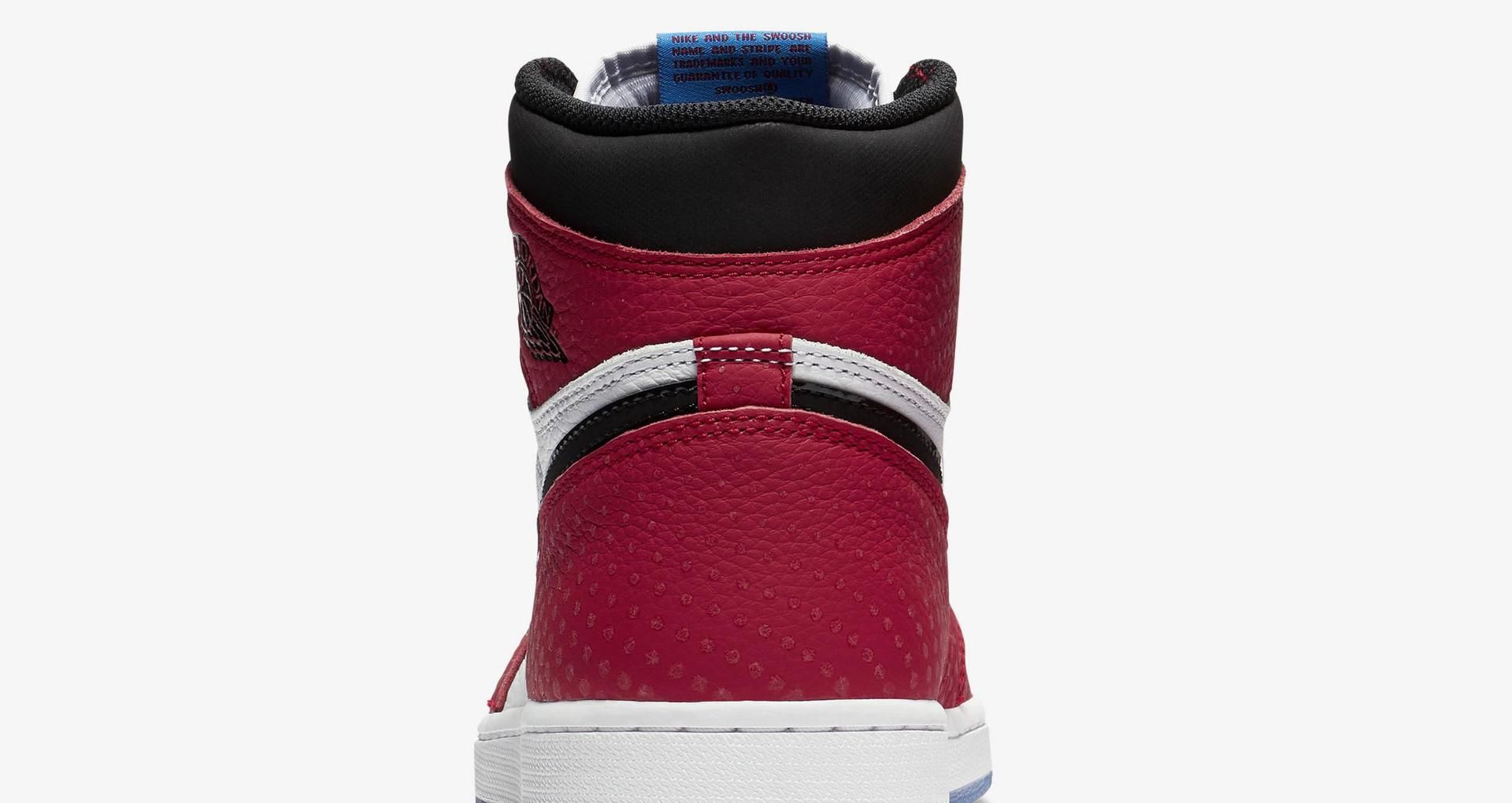 Jordan tenis Air Jordan I ORIGIN STORY SPIDERMAN Chicago
