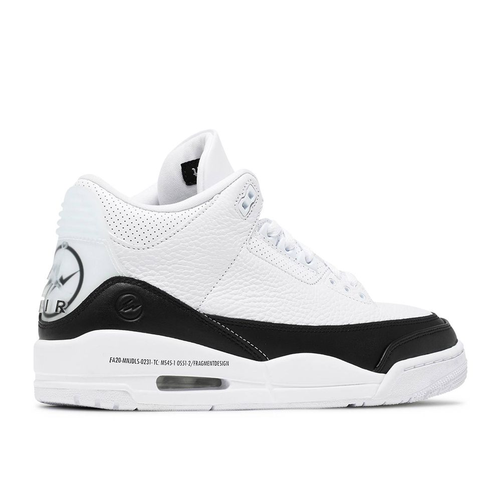 jordan 3 fragment blanco negro - Calzado de mujer y hombre