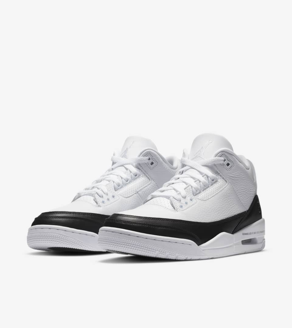 jordan 3 fragment blanco negro - Calzado de mujer y hombre