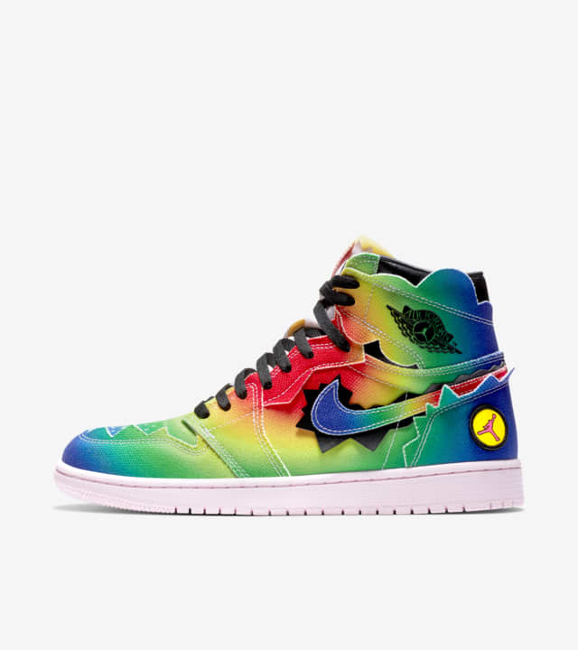 N370O J Balvin Air jordan 1 Verde Air Jordan 1 J. Balvin Tenis de mujer Bota - Calzado de mujer y hombre