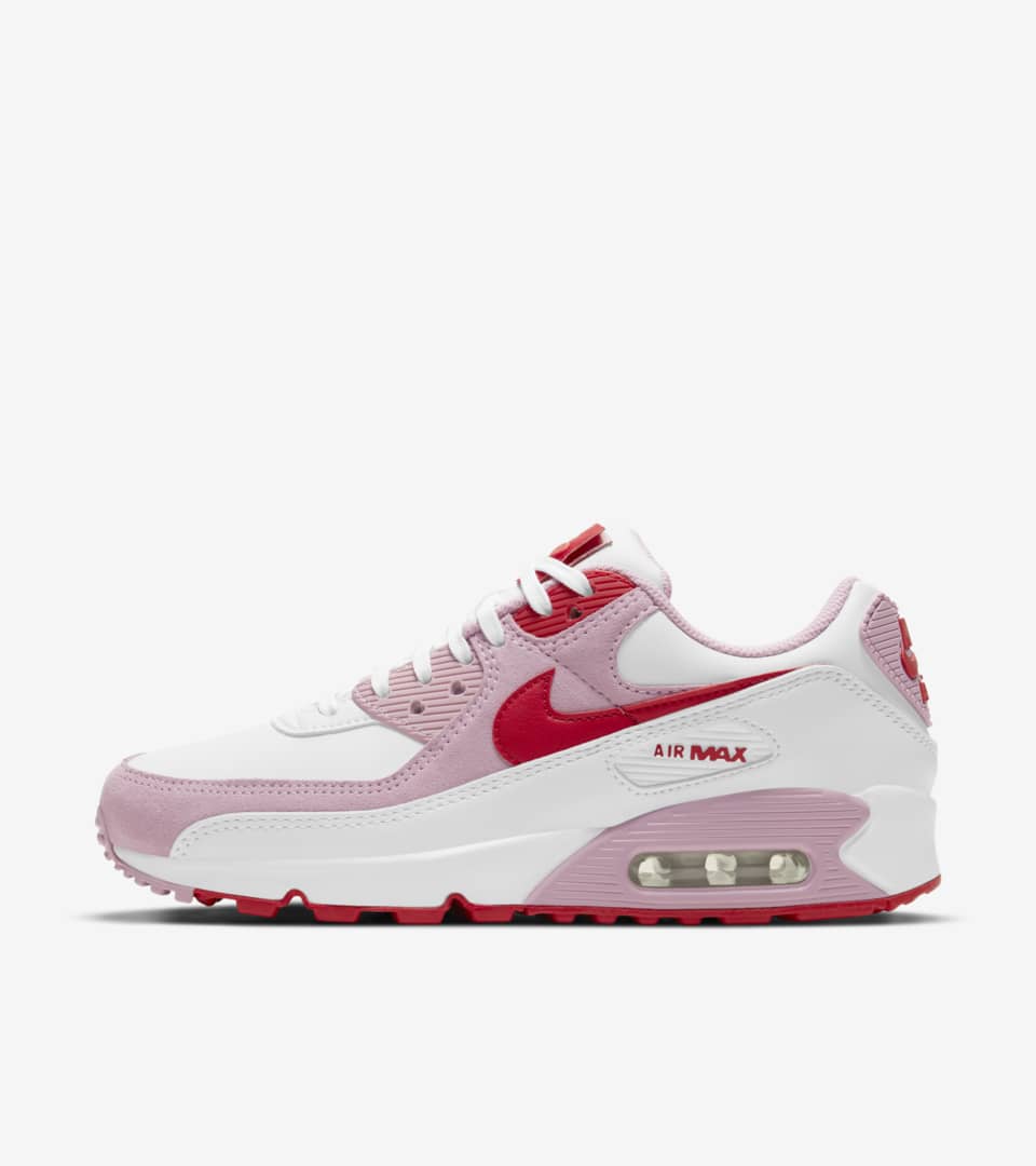 Nike Air Max 90 San Valentín Valentines day blanco rosa - Calzado de mujer y hombre