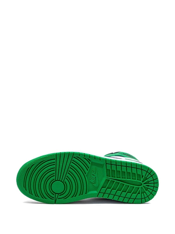 N374O Jordan tenis Air Jordan 1 High Verde Negro blanco Lucky Green