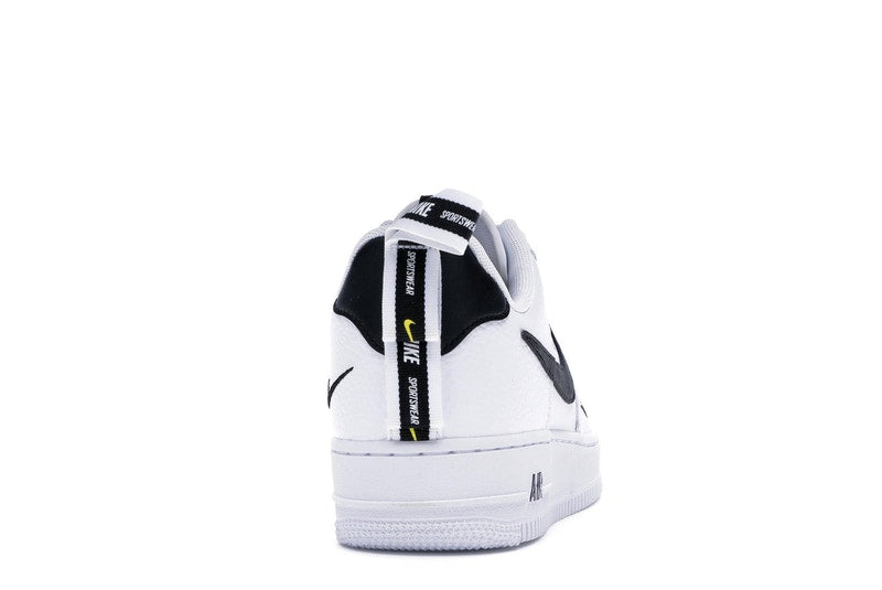 N370 Nike Air Force 1 Low Utility blanco negro White Black - Calzado de mujer y hombre