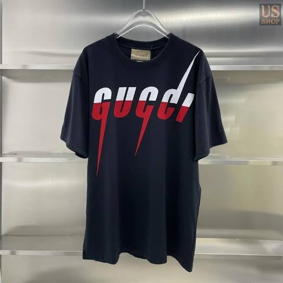N370O Playera Gucci negro de hombre - Calzado de mujer y hombre