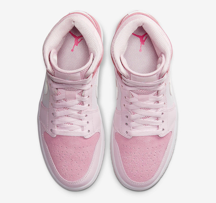 N370O AIR JORDAN 1 RETRO MID "DIGITAL PINK"
