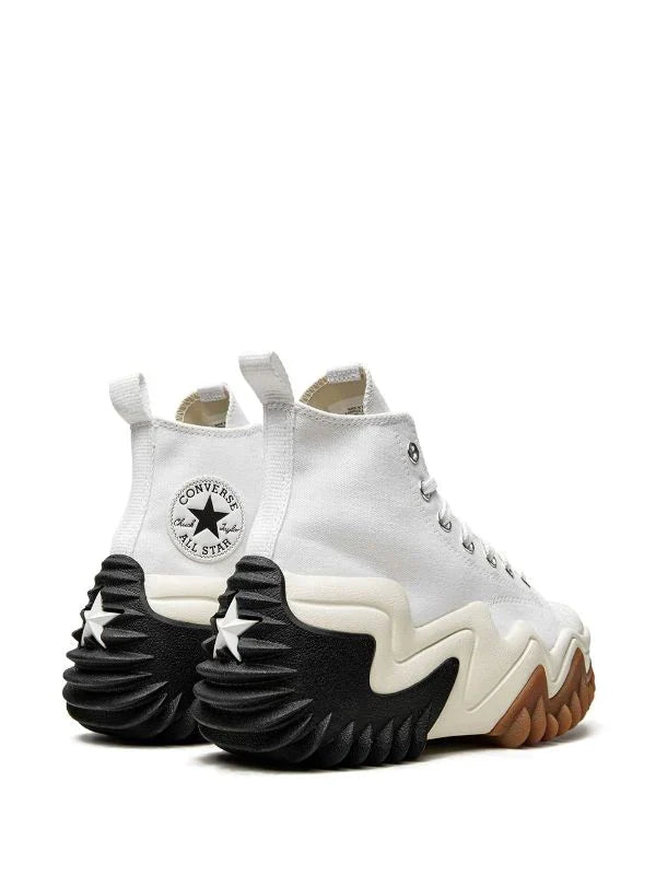 N373O Converse Run Star Motion High 'Light Twine' CONVERSE ZAPATILLA ALTA BLANCO