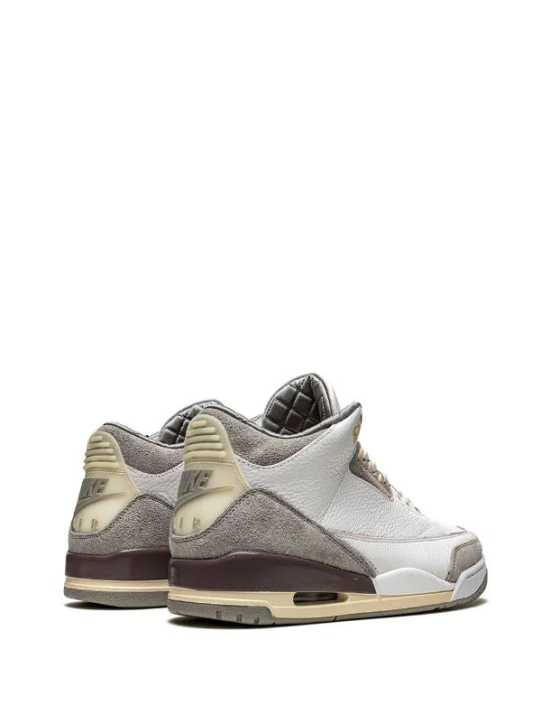 N372O Jordan tenis Air Jordan 3 Retro SP de Nike x A Ma Maniere blanco beige