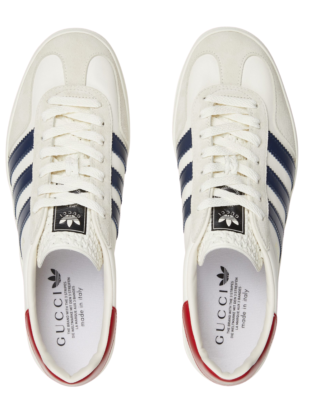 N372O Adidas x Gucci Gazelle White