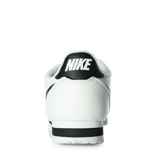 NIKE CORTEZ BLANCO NEGRO DE PIEL - Calzado de mujer y hombre