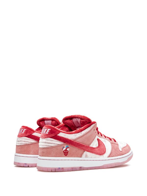 N373O tenis Nike x StrangeLove Dunk Low SB Gamuza Rosa - Calzado de mujer y hombre