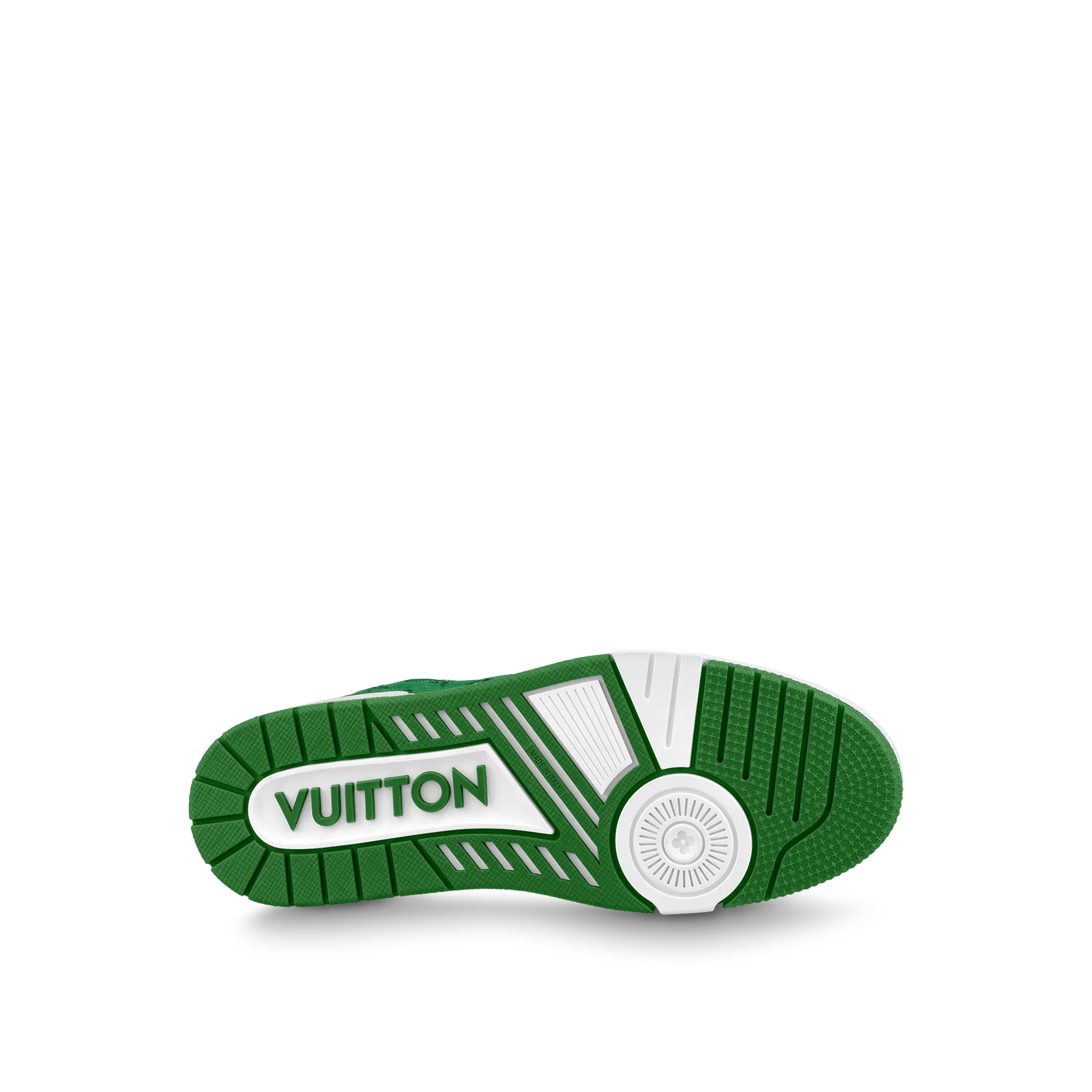 N372O TENIS LV TRAINER DENIM VERDE LOUIS VUITTON