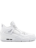 N372O (G5) air jordan retro 4 blanco metallic plata pure money