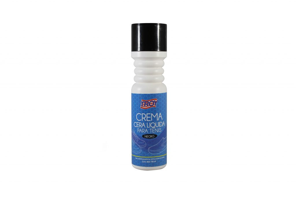Crema cera líquida para tenis color negro restaura la apariencia original