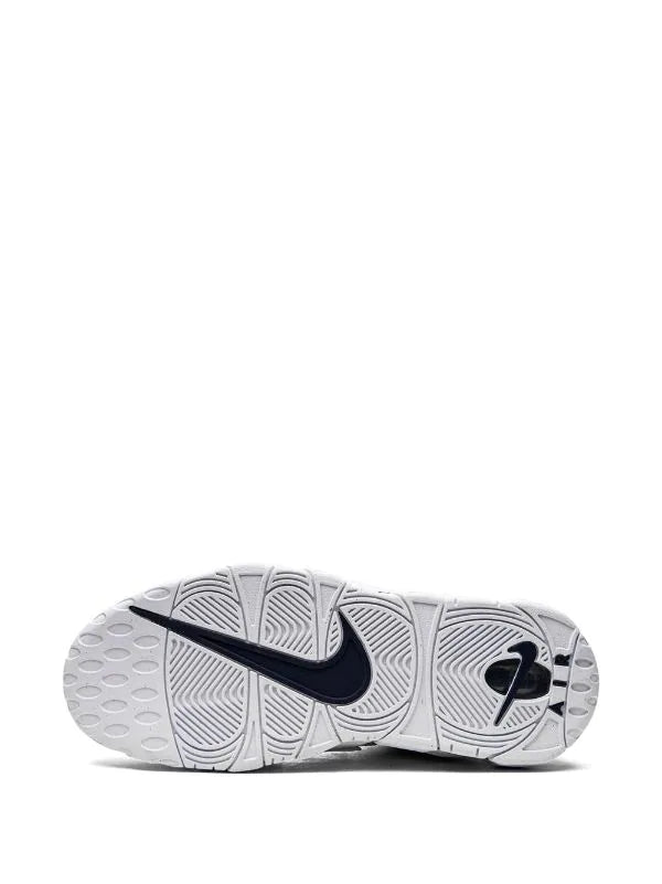 N370O Nike tenis Air More Uptempo Blanco Negro