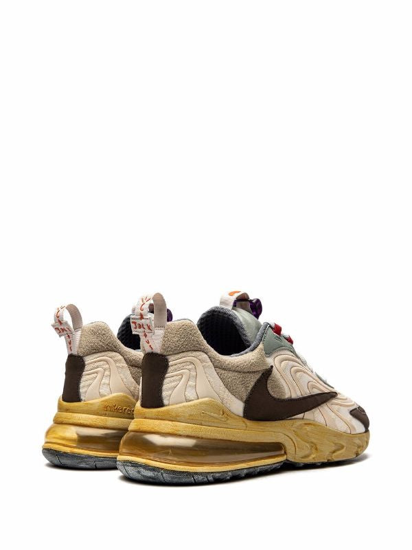 N372O Nike tenis Air Max 270 "Cactus Trails" de Nike x Travis Scott beige