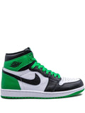 N374O Jordan tenis Air Jordan 1 High Verde Negro blanco Lucky Green