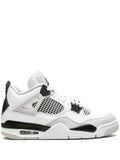 Jordan 4 military Black piel genuina