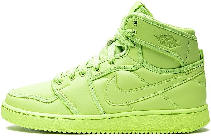 N370O Jordan 1 billie ellish verde neón - Calzado de mujer y hombre