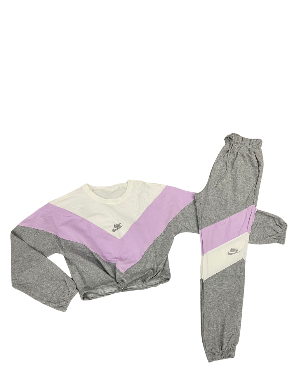 N370 Nike Pants de mujer gris lila - Calzado de mujer y hombre