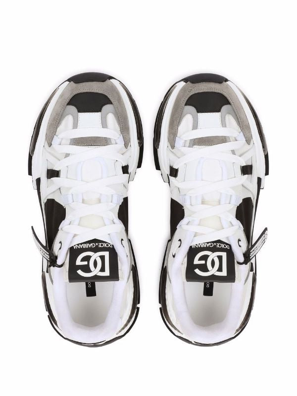 N370O Dolce & Gabbana tenis bajos Airmaster con paneles