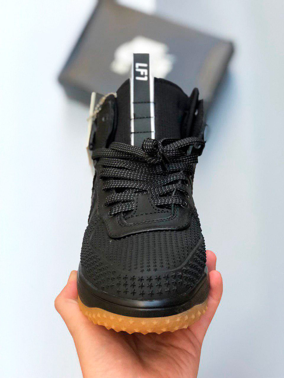 N372O Nike Lunar Force 1 Duckboot Black