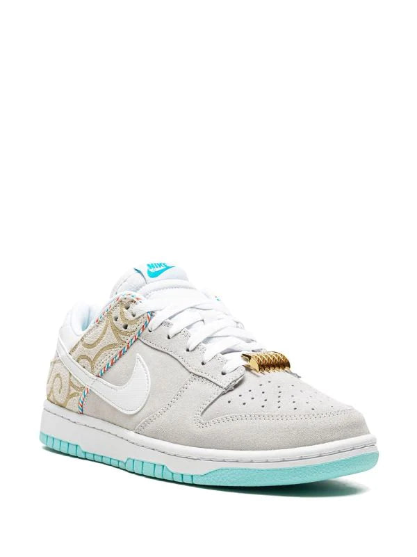 N372O Nike tenis Dunk Low Barbershop beige