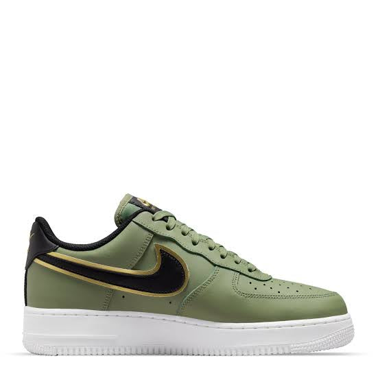 N370O Nike air force 1 verde dorado contorno - Calzado de mujer y hombre