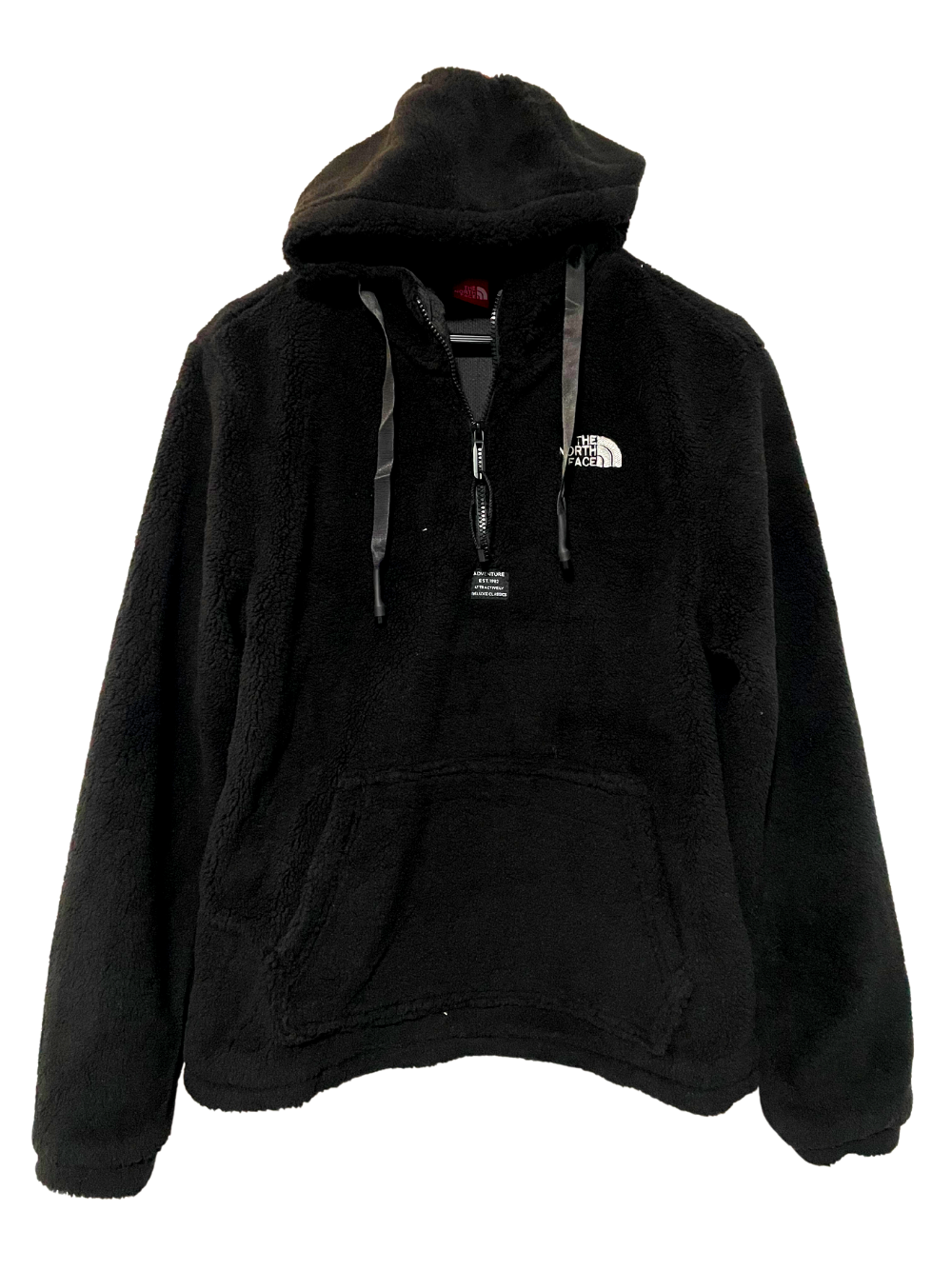 N370 North face sudadera borrego negro para hombre - Calzado de mujer y hombre
