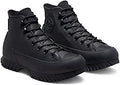 N373O CONVERSE NEGRO BOTA PIEL