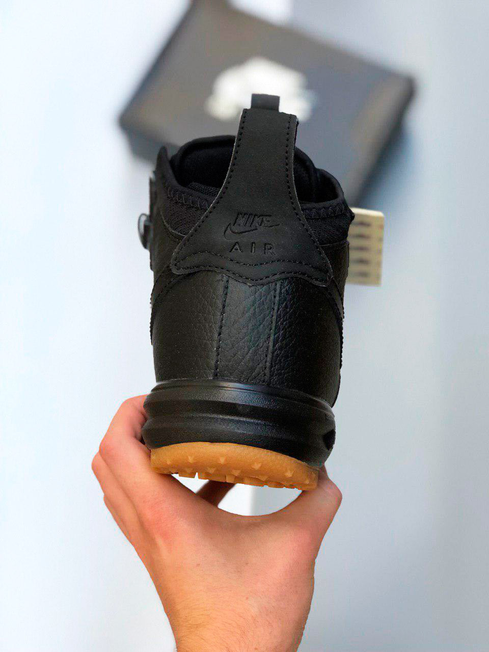 N372O Nike Lunar Force 1 Duckboot Black