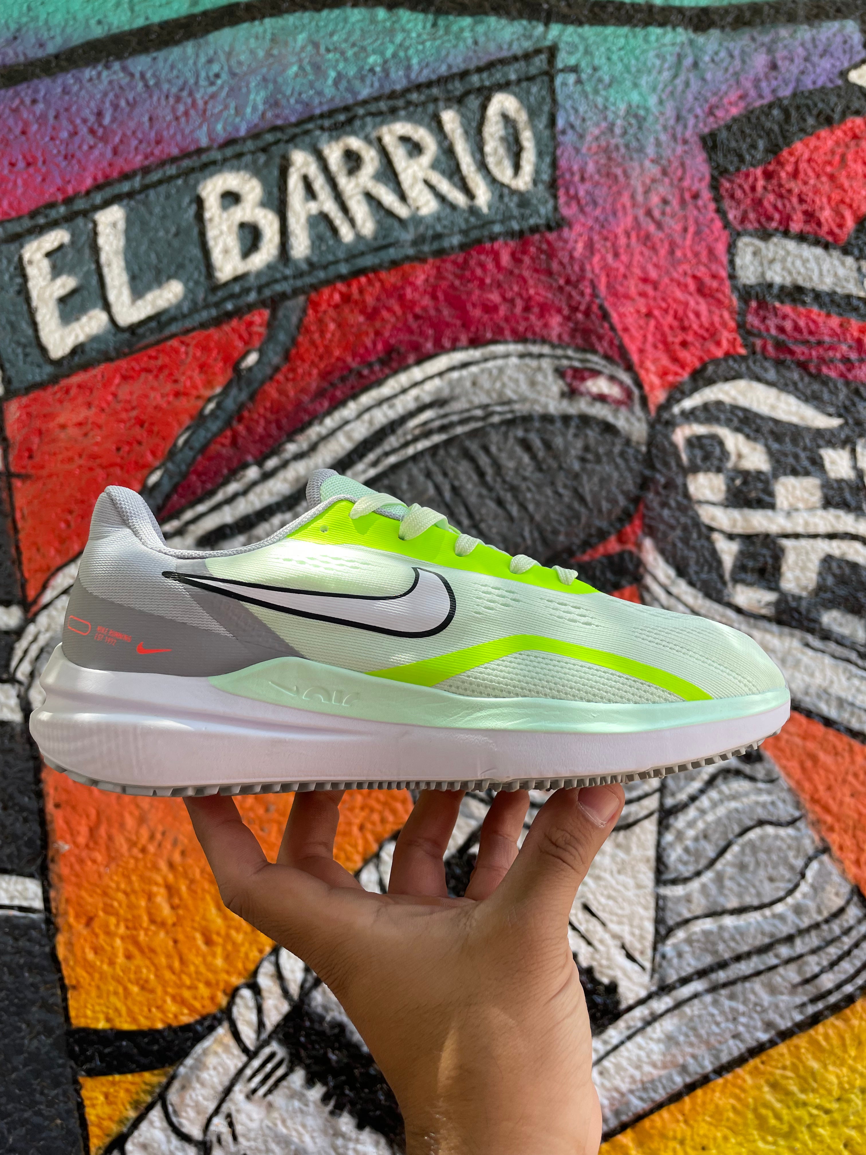 N370O Nike tenis AIr zoom fly verde turquesa - Calzado de mujer y hombre