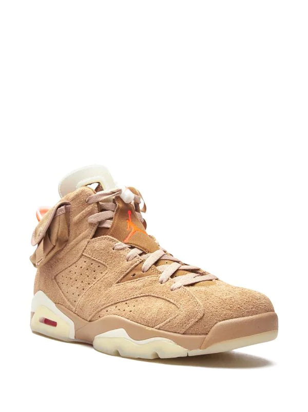 N372O Jordan tenis Air Jordan 6 Retro British Khaki de Travis Scott x Jordan kaki - Calzado de mujer y hombre