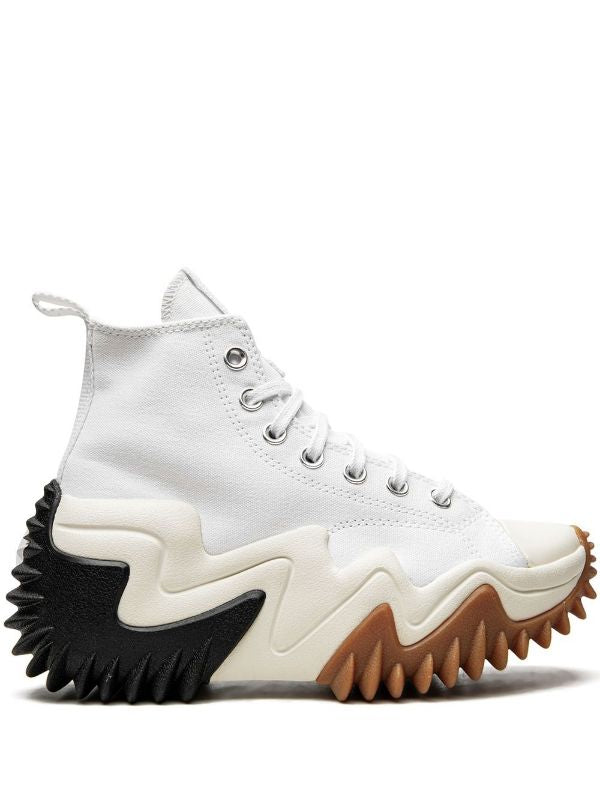 N373O Converse Run Star Motion High 'Light Twine' CONVERSE ZAPATILLA ALTA BLANCO