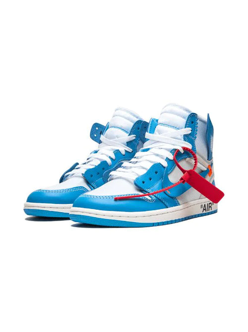 N370O tenis Air Jordan 1 Retro High "Off-White - UNC" de Nike x Off-White - Calzado de mujer y hombre