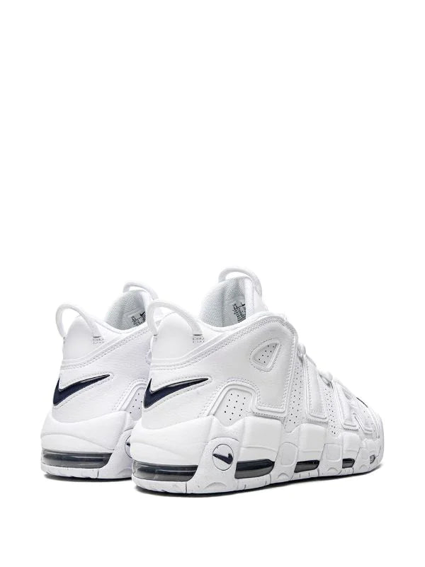 N370O Nike tenis Air More Uptempo Blanco Negro