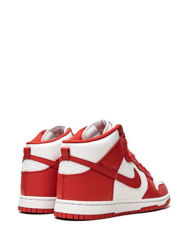 N370O Nike Dunk High 'Championship Red' Rojo Blanco - Calzado de mujer y hombre