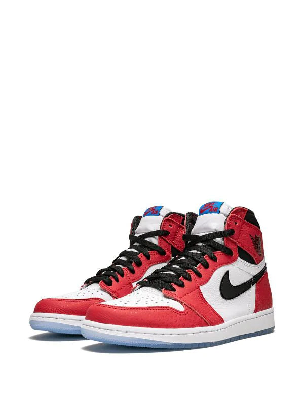 (G5) N370O Jordan tenis Air Jordan I ORIGIN STORY SPIDERMAN Chicago