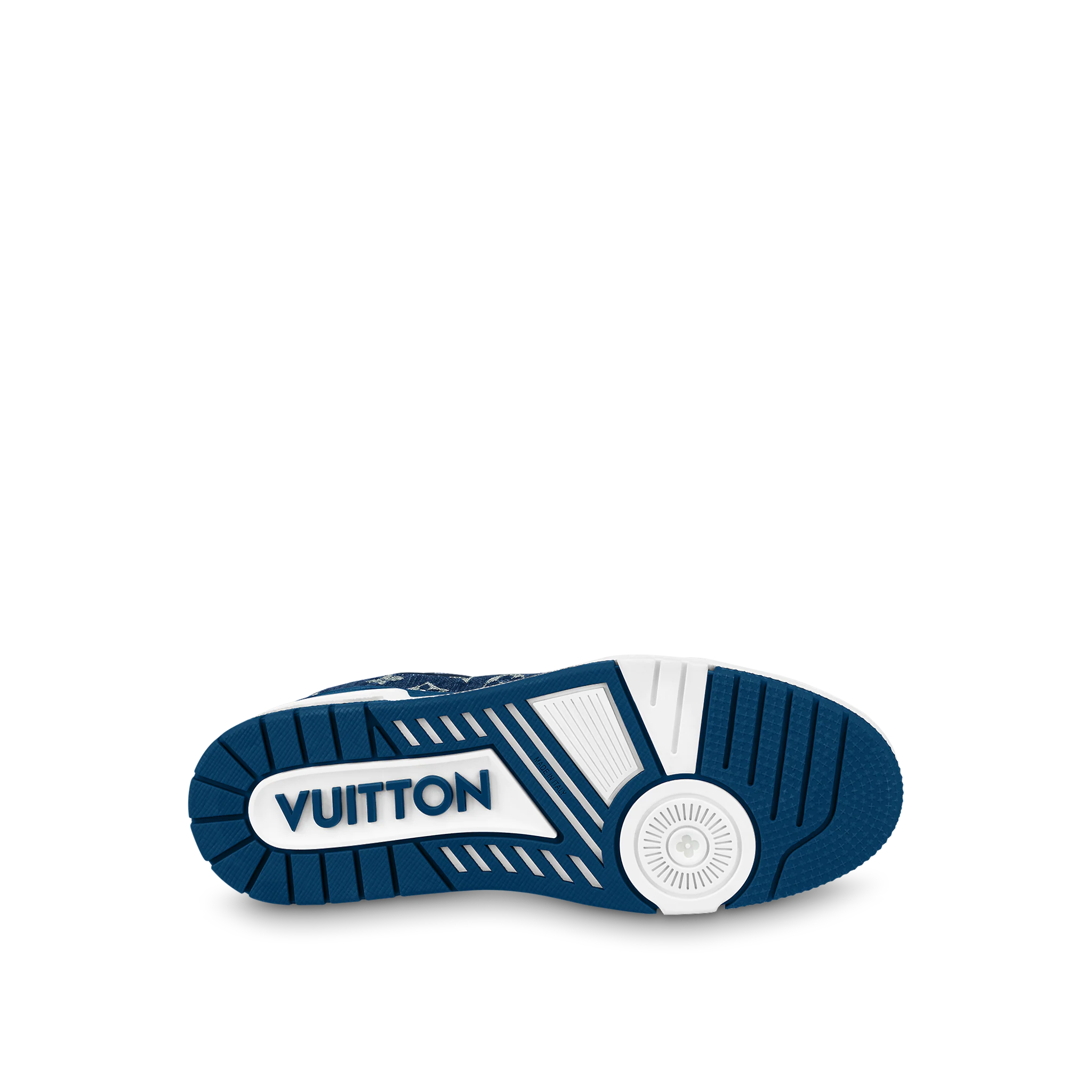 G5 Louis Vuitton LV Trainer Monogram Denim White Blue
