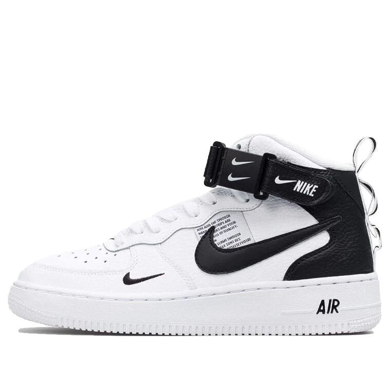 Nike Air Force 1 Mid Utility White Black (GS)