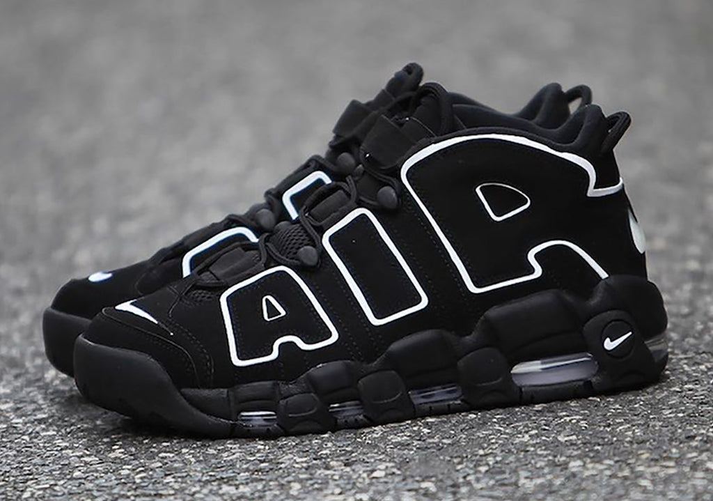 N372O Uptempo Negro Blanco Nike Air More Uptempo Black White (2016/2020)l - Calzado de mujer y hombre