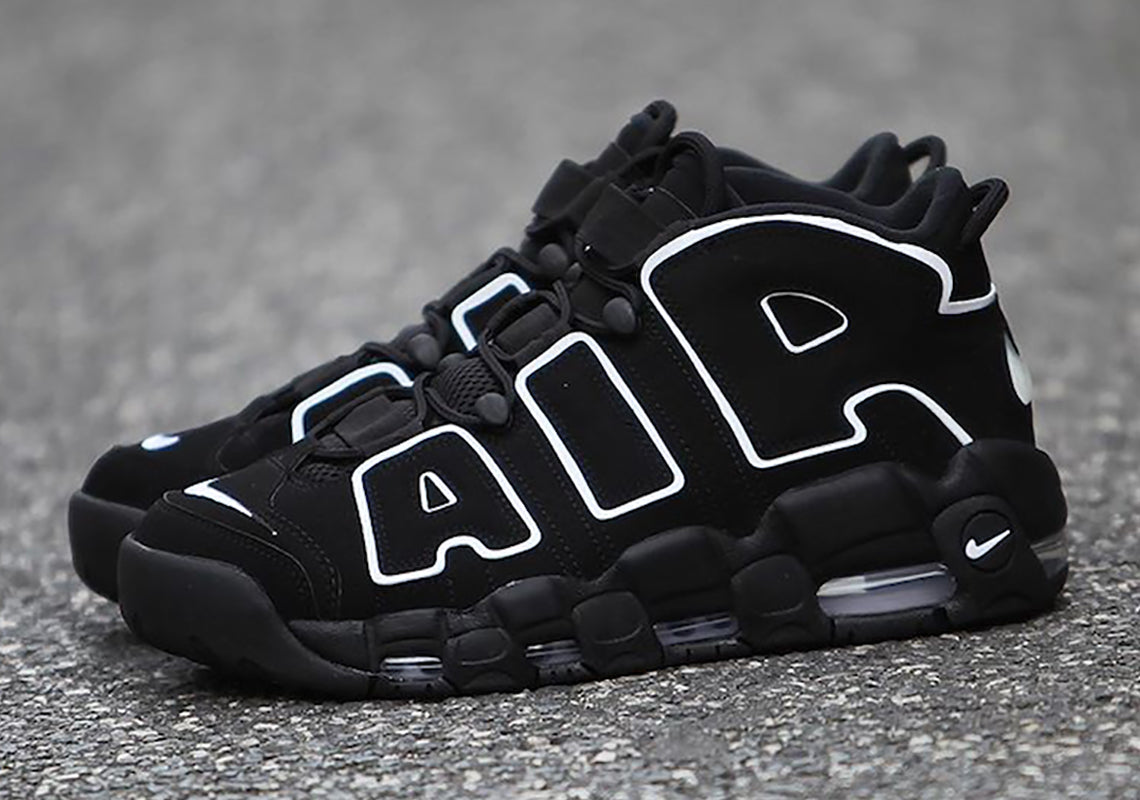 N372O Uptempo Negro Blanco Nike Air More Uptempo Black White (2016/2020)l - Calzado de mujer y hombre