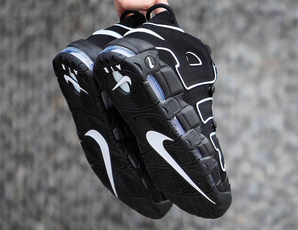 N372O Uptempo Negro Blanco Nike Air More Uptempo Black White (2016/2020)l - Calzado de mujer y hombre