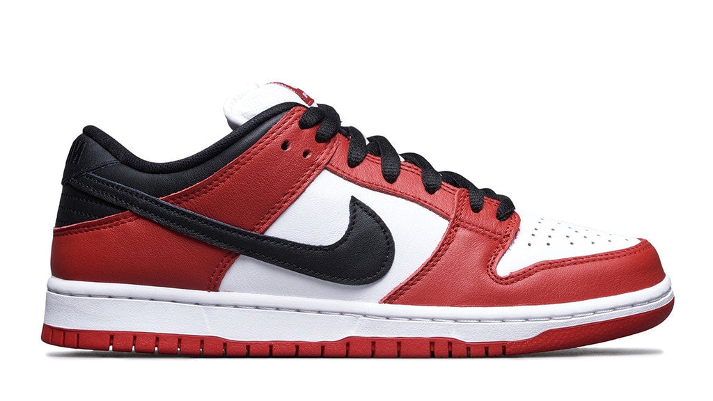 N370O Nike Dunk low sb rojo blanco negro - Calzado de mujer y hombre