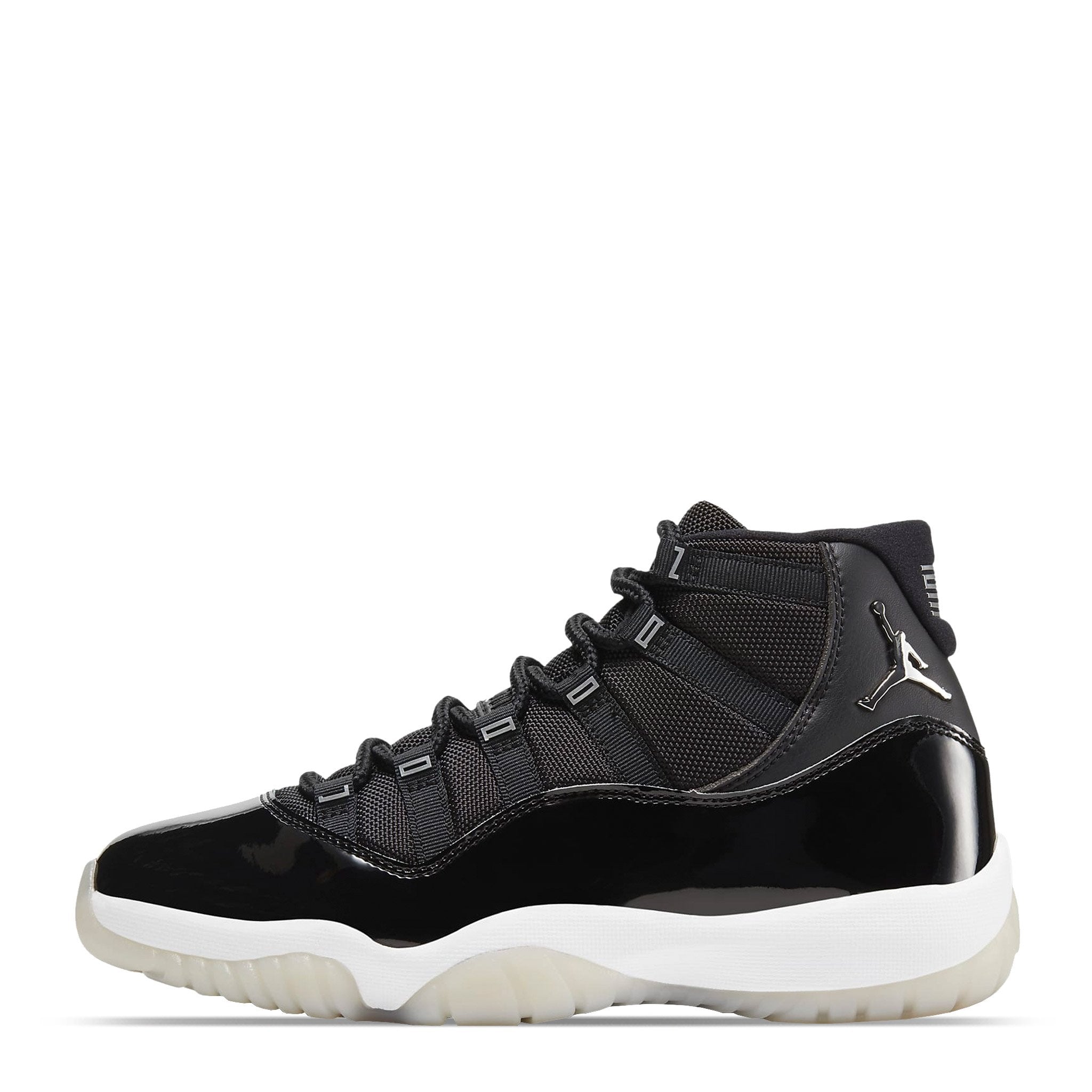 N370O AIR JORDAN 11 anillos negro charol air jordan 11 25 aniversario - Calzado de mujer y hombre